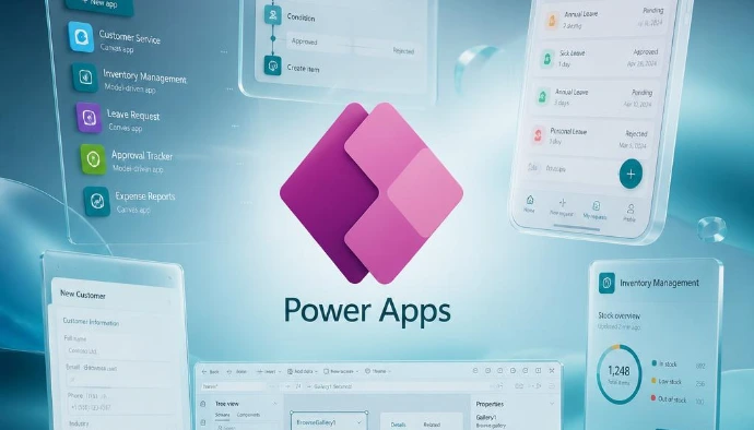 Applications métier Microsoft. Microsoft Power Apps permet aux entreprises marocaines de créer rapidement des applications métier personnalisées grâce à une plateforme low-code proposée par MT Nexus.