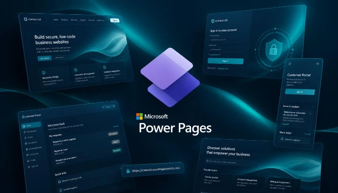 Portails web Microsoft. Microsoft Power Pages permet aux entreprises de créer des portails web sécurisés pour leurs clients et partenaires grâce à une plateforme Microsoft moderne proposée par MT Nexus.