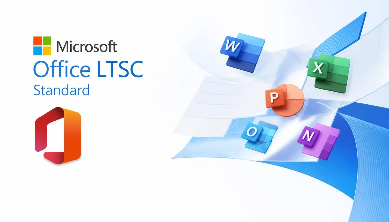 Microsoft Office LTSC Standard Microsoft Office LTSC Standard destiné aux entreprises recherchant une licence Office professionnelle. Microsoft Office LTSC Professional Plus conçu pour les entreprises et organisations.