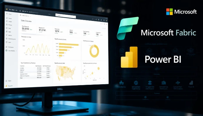 Transformez vos données avec nos solutions de Business Intelligence, Power BI et Microsoft Fabric : création de tableaux de bord et reporting décisionnel par MT Nexus.